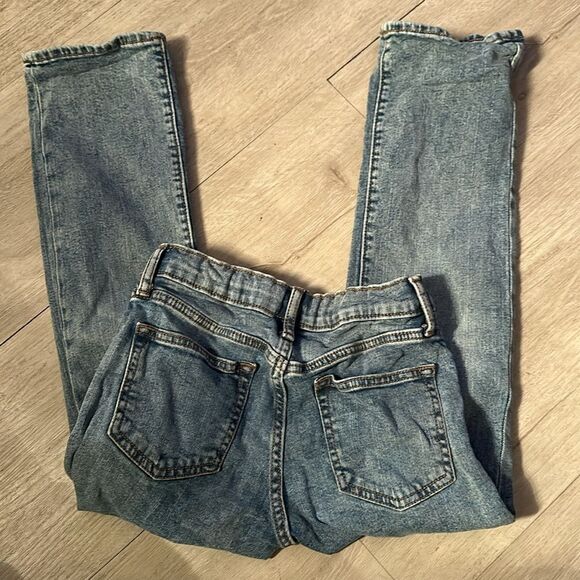 Old navy straight built in flex blue jeans size 8 - Picture 4 of 4